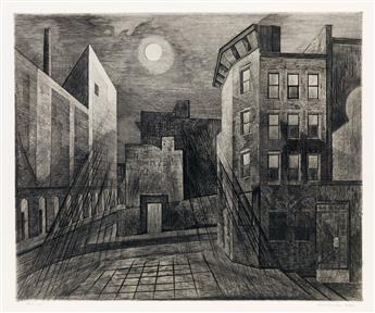 ARMIN LANDECK Three etchings.